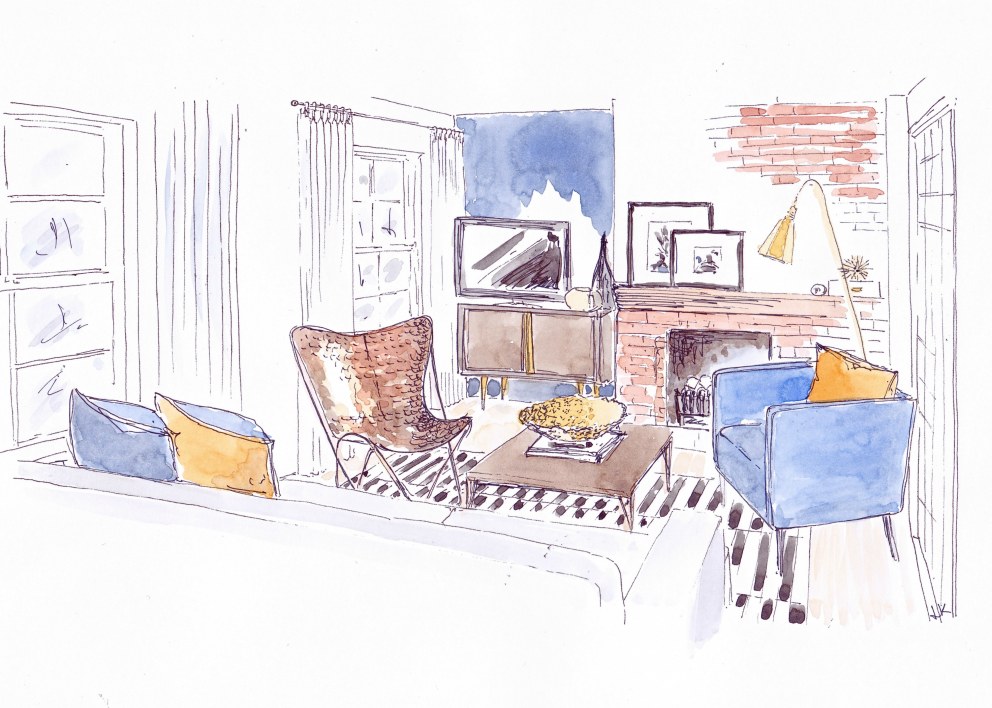 New York apartment | New York apartment living room | Interior Designers